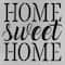 PA Essentials Home Sweet Home Stencil, 12" x 12"